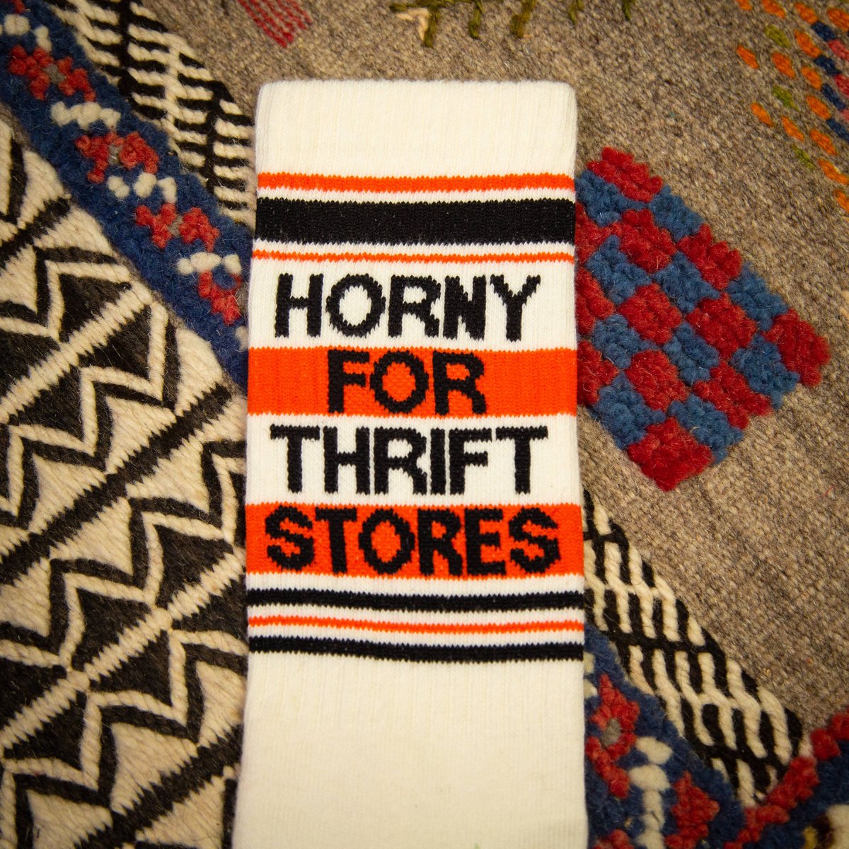 Chaussettes de sport "Horny For Thrift Stores" – Image 7