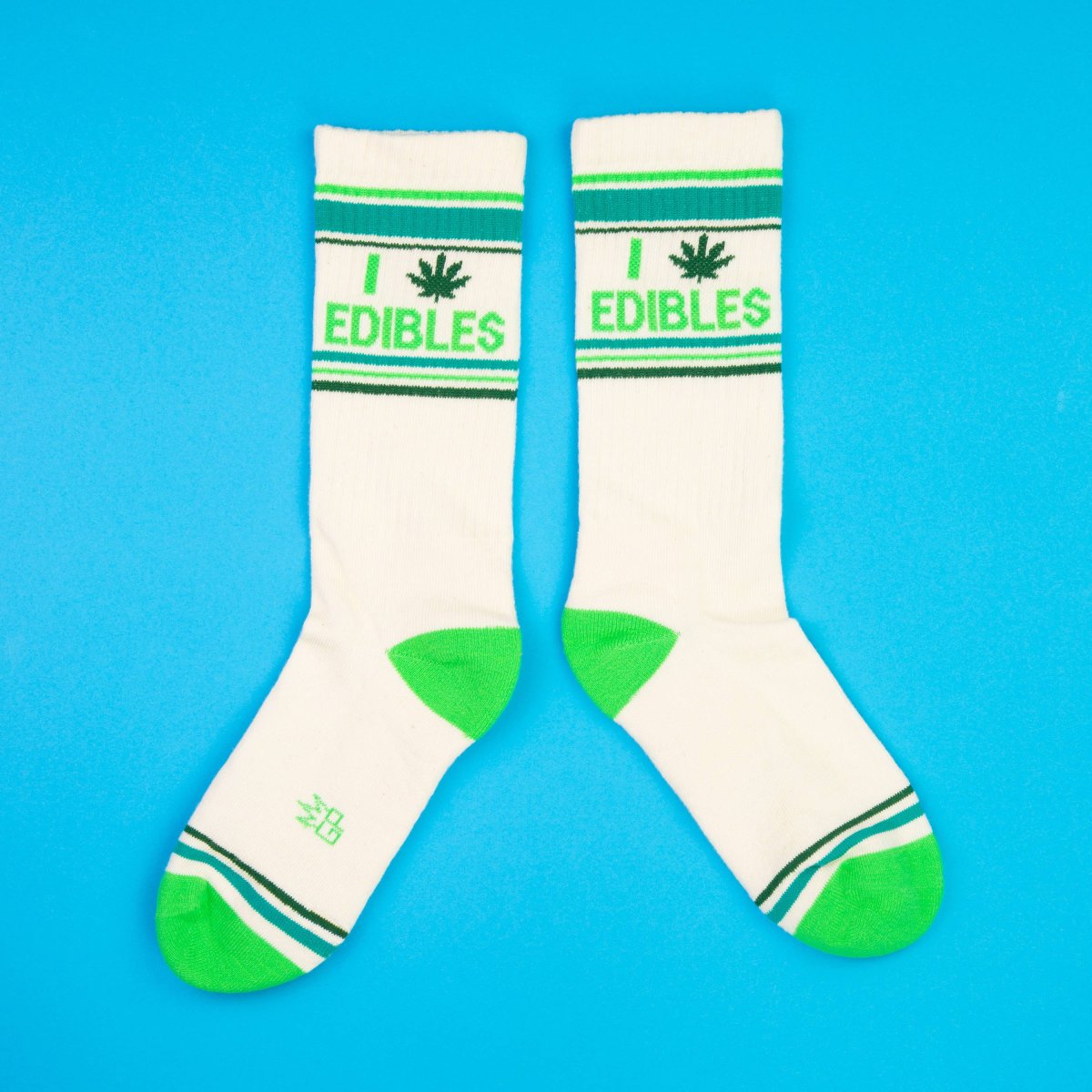 Chaussettes de Sport "I 💚 Edibles" – Image 6