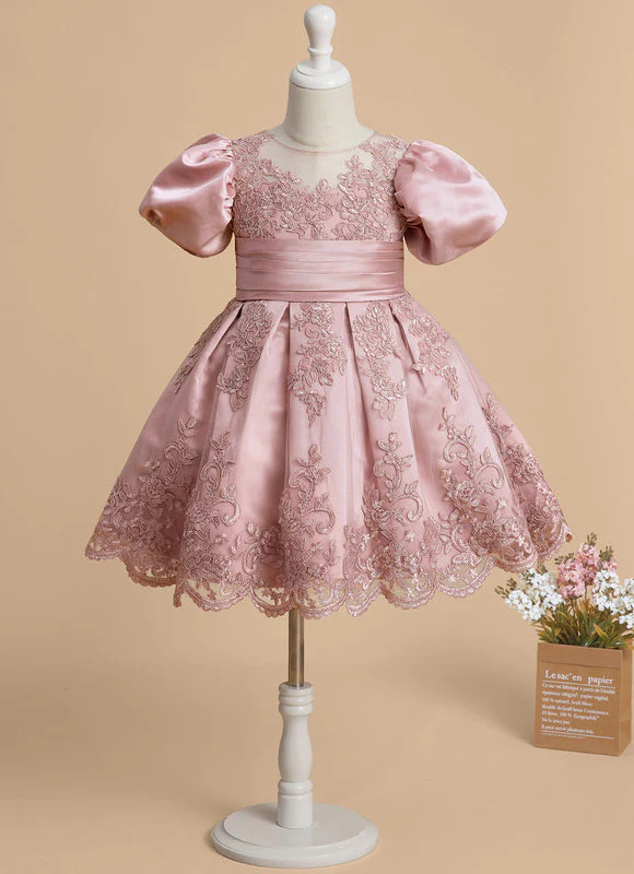 Robe Charleston Rose Poudré – Image 5