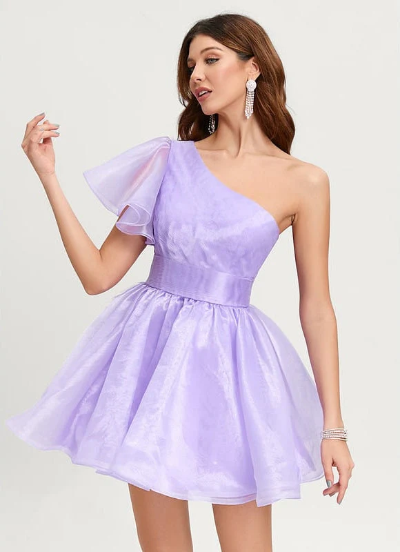 Robe De Bal Asymétrique Légère – Image 3