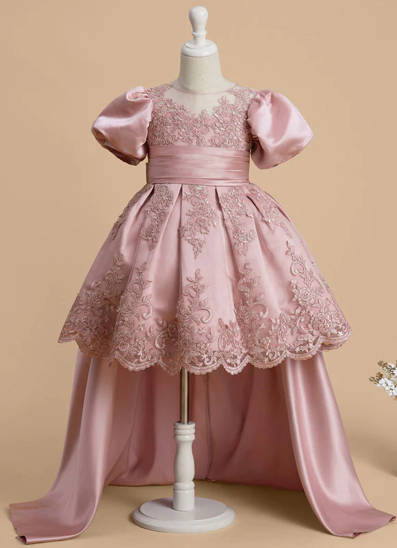 Robe Charleston Rose Poudré – Image 3
