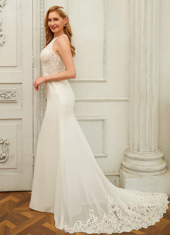 Robe De Mariée Élégante En Dentelle – Image 2