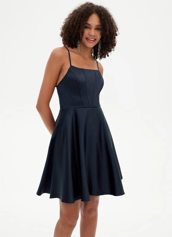 Robe De Bal De Bal En Satin Rose – Image 6