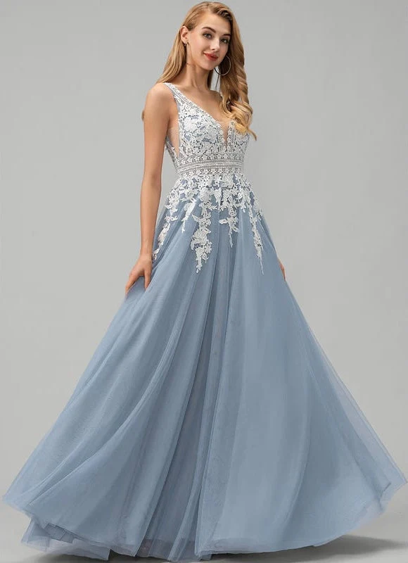 Robe De Bal De Bal Tulle Étoilé