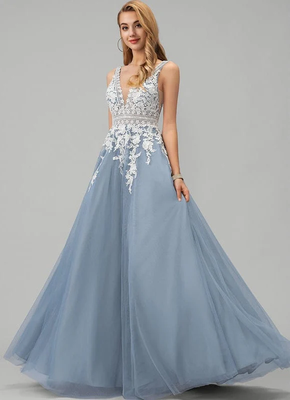 Robe De Bal De Bal Tulle Étoilé – Image 3