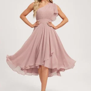 Robe Cape Rose Poudré