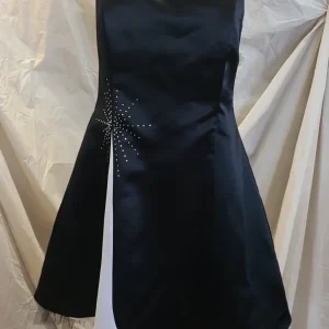 Robe de bal noire et blanche