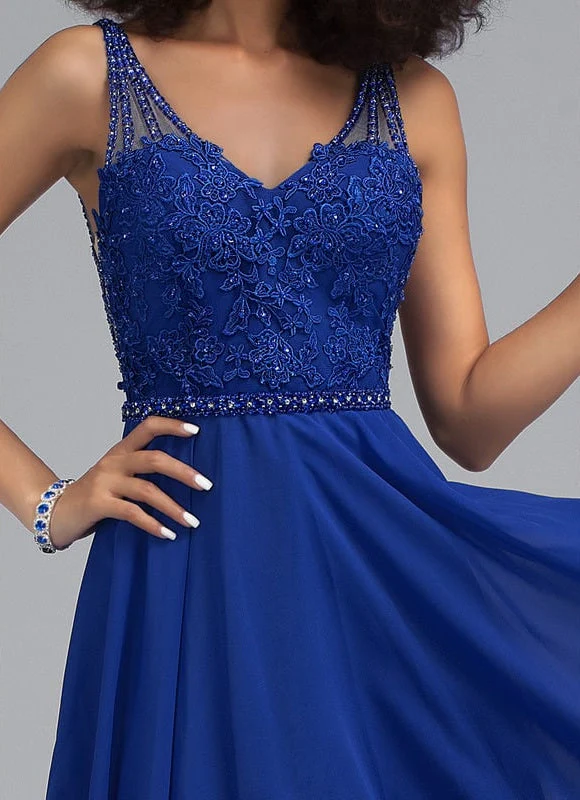 Robe De Bal Bleu Poudré Chic – Image 8