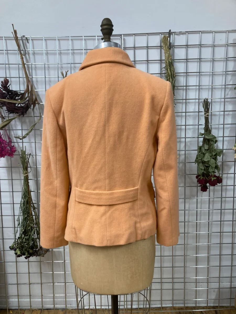 Veston de laine rose saumon – Image 5