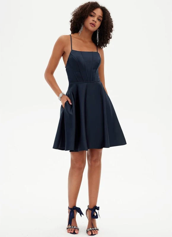 Robe De Bal De Bal En Satin Rose – Image 5