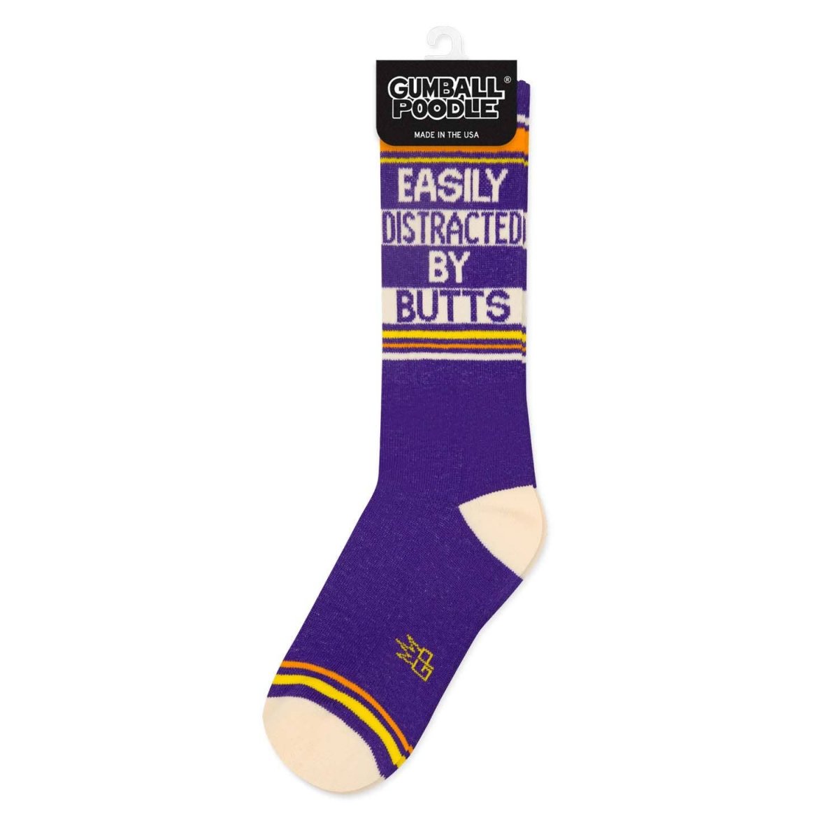 Chaussettes de sport "Easily Distracted By Butts" – Image 4