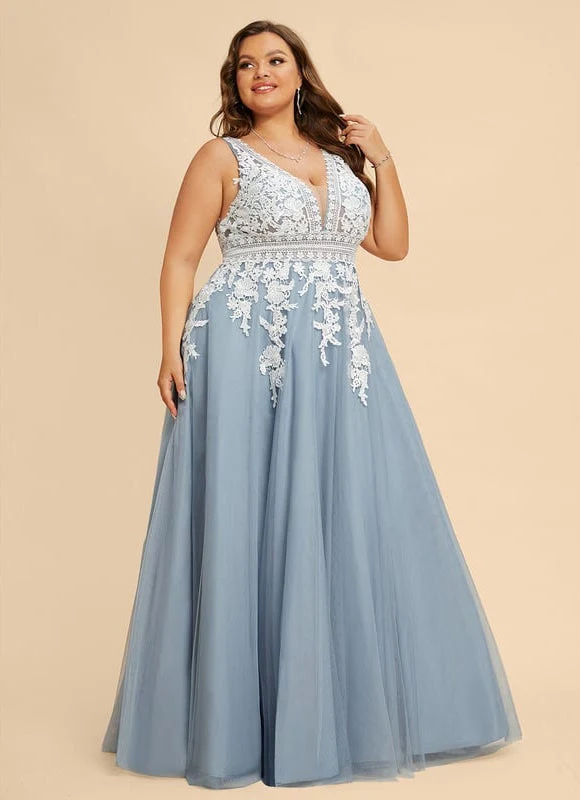 Robe De Bal De Bal Tulle Étoilé – Image 9