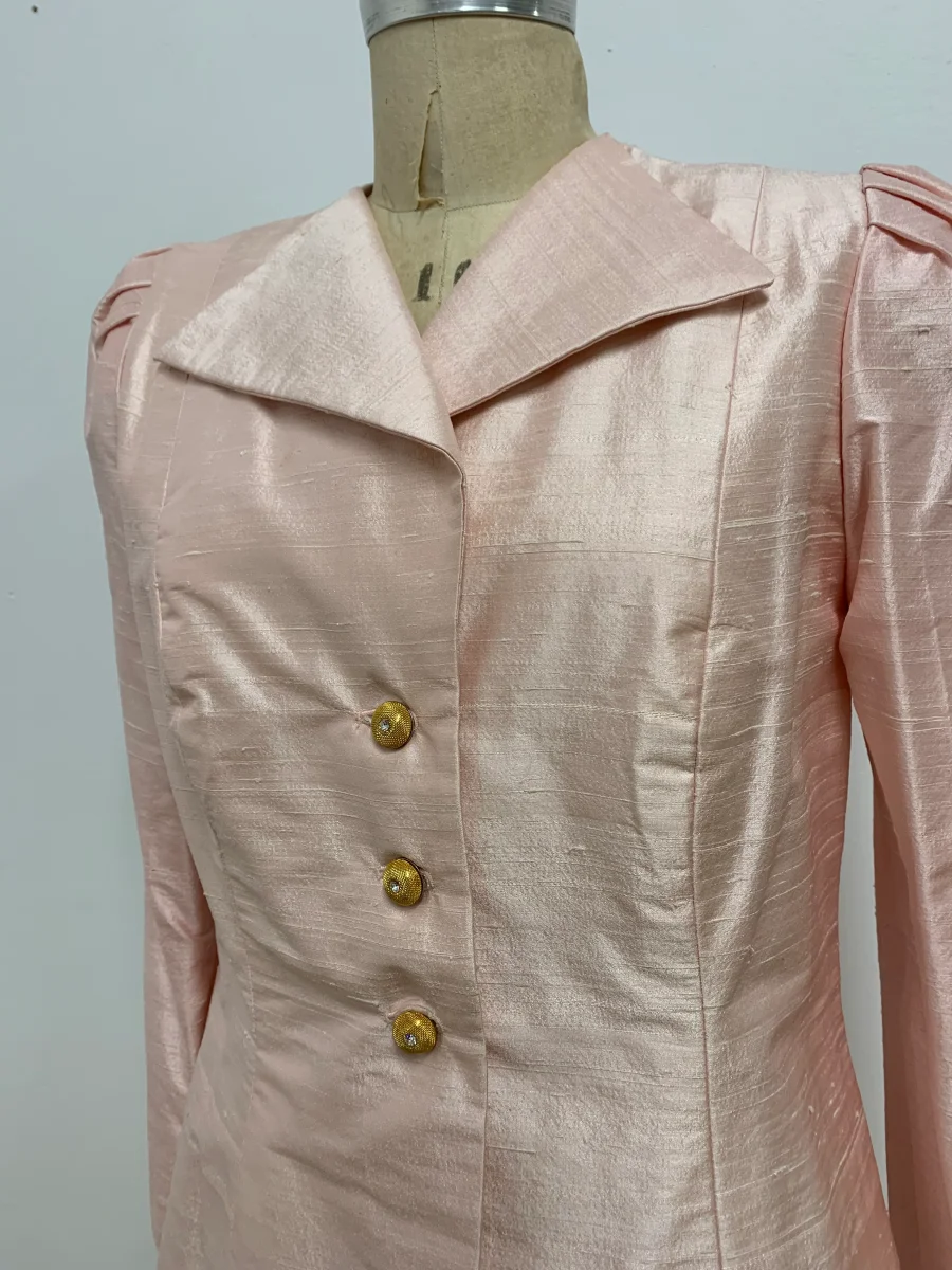 Veston de soie brute – Image 3