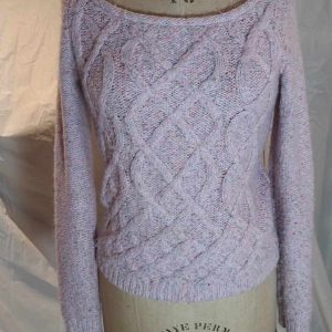 Tricot rose chambray