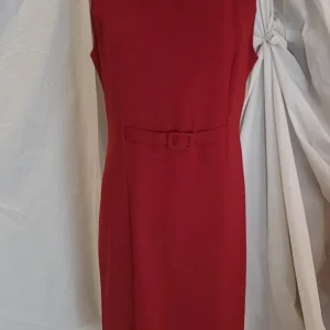 Robe tailleur rouge