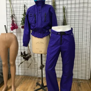 Ensemble de ski mauve