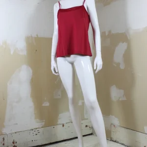 Camisole rouge luisante