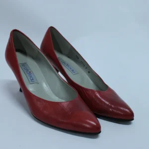 Talons "kitten heels" rouges