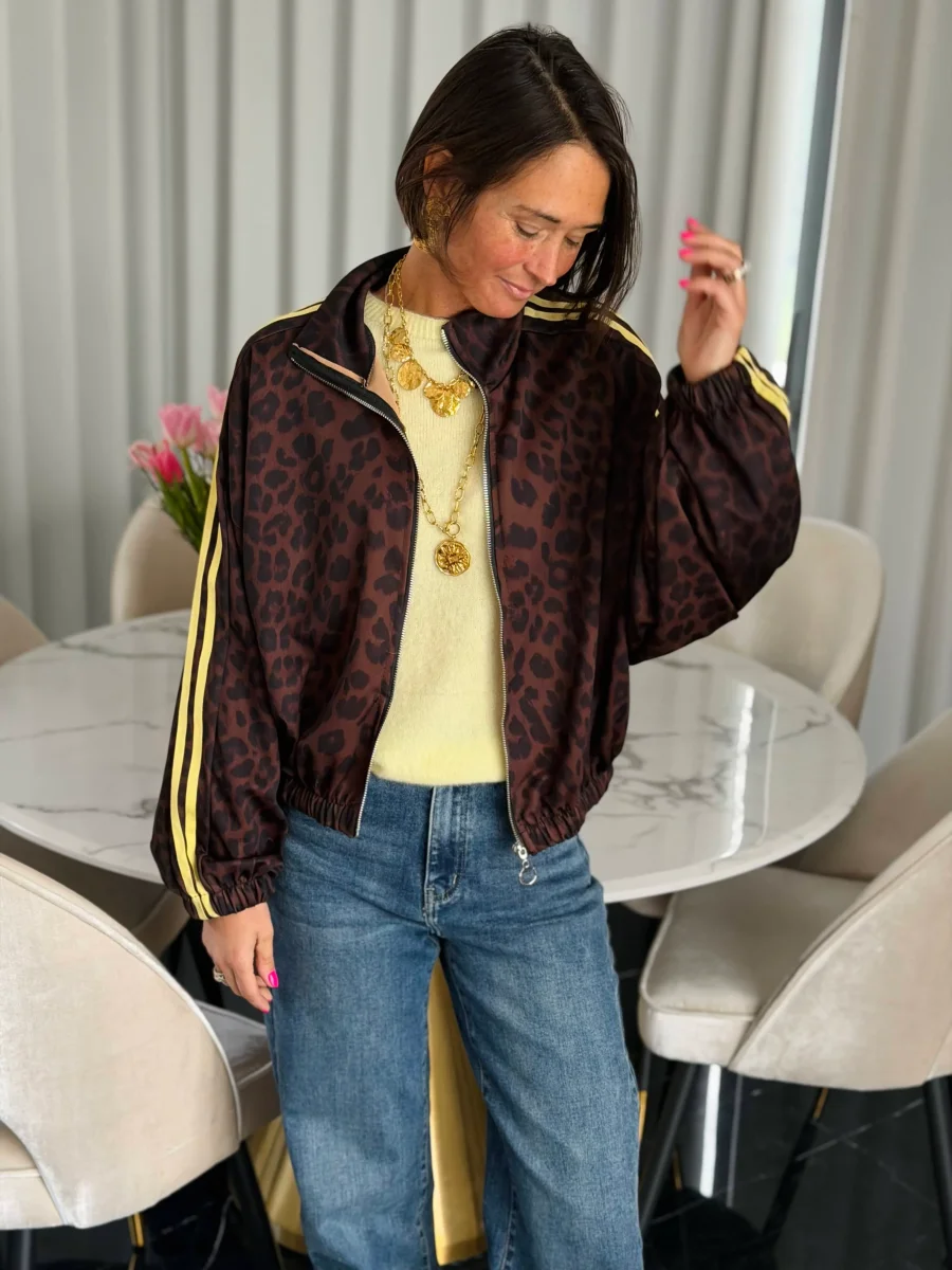 Veste KIM Léopard Jaune – Image 5