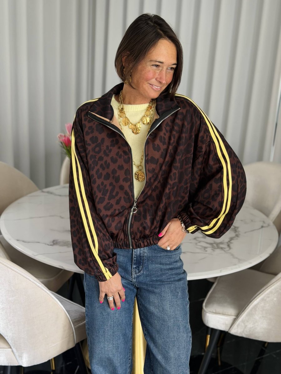 Veste KIM Léopard Jaune – Image 6