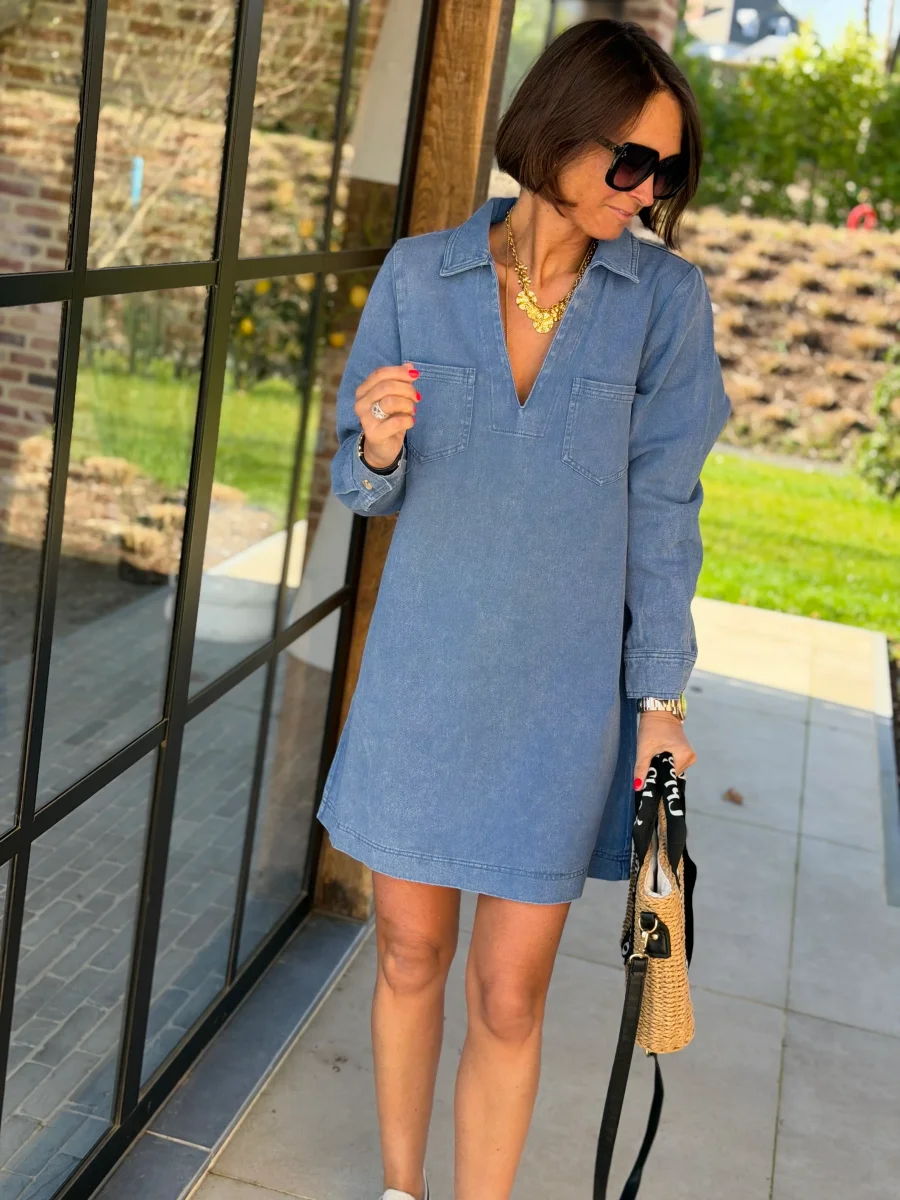 Robe VIRG Bleu – Image 2
