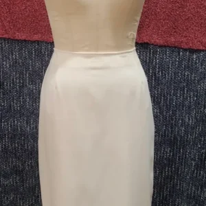 Jupe longue blanc crème