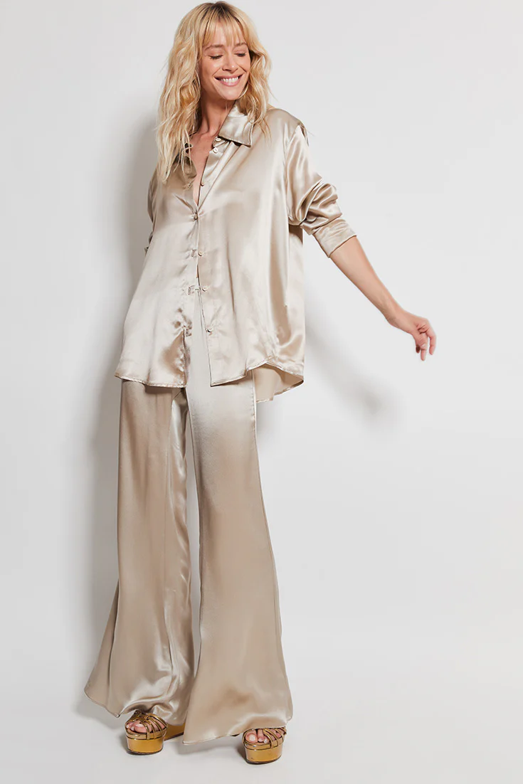 Chemise Léa oversize en Soie – Image 7