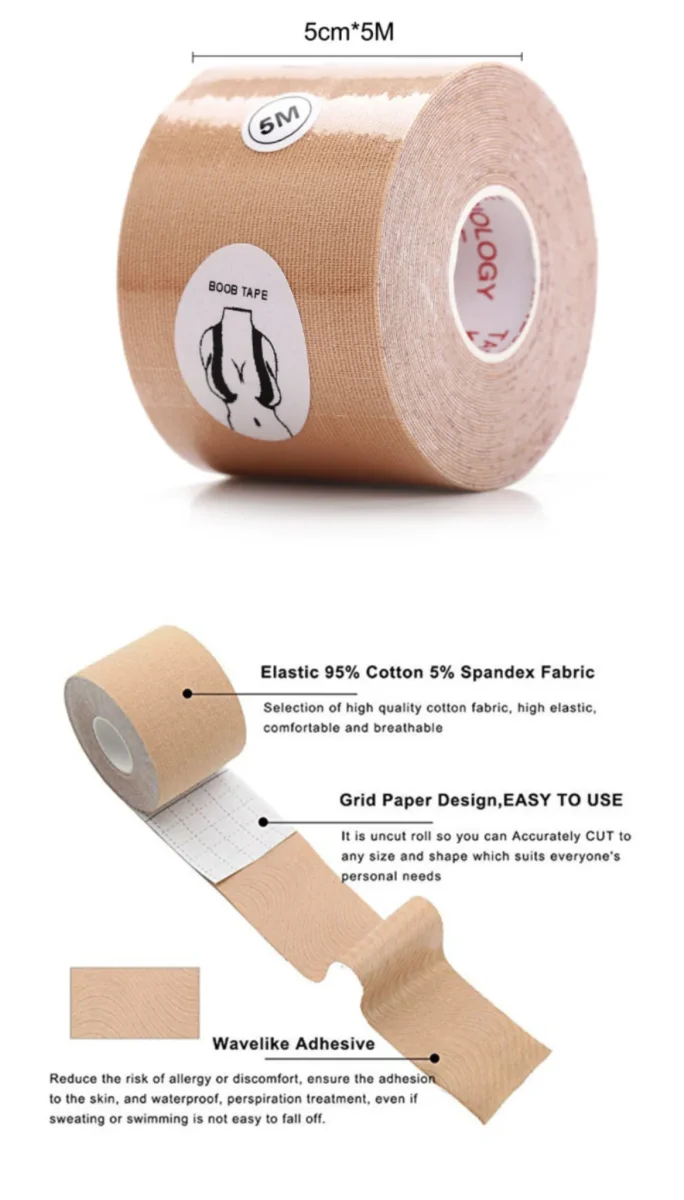 Ruban remonte-seins..Bobby tape – Image 6