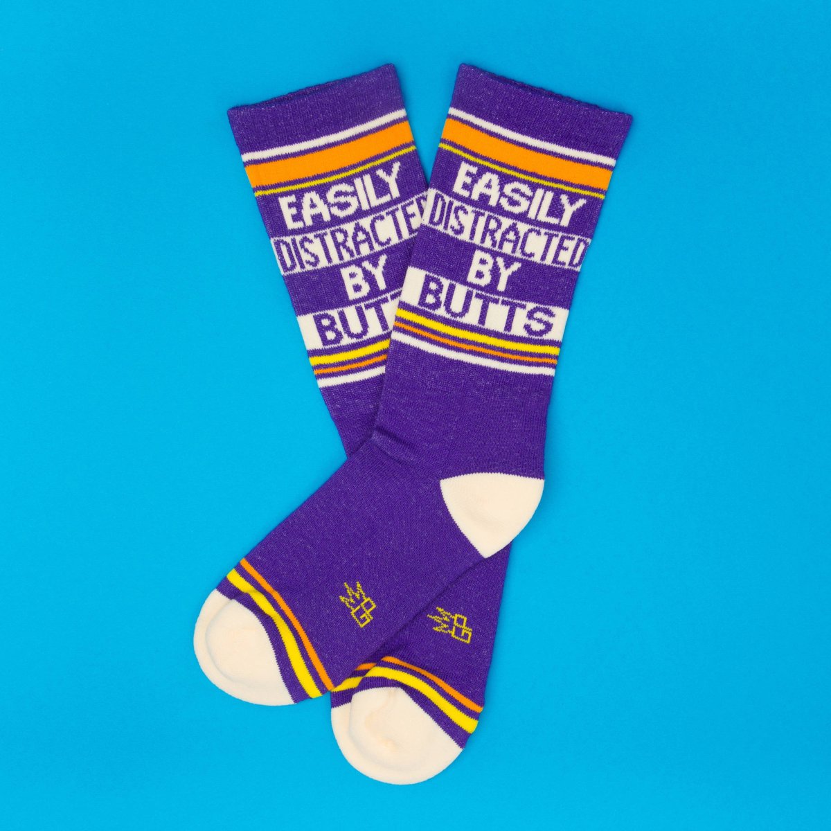Chaussettes de sport "Easily Distracted By Butts" – Image 3