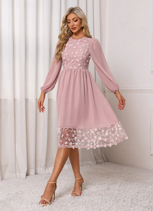 Robe Rose Poudré Esprit – Image 4