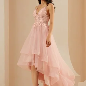 Robe De Bal Tulle Asymétrique