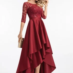 Robe De Bal Asymétrique Chic