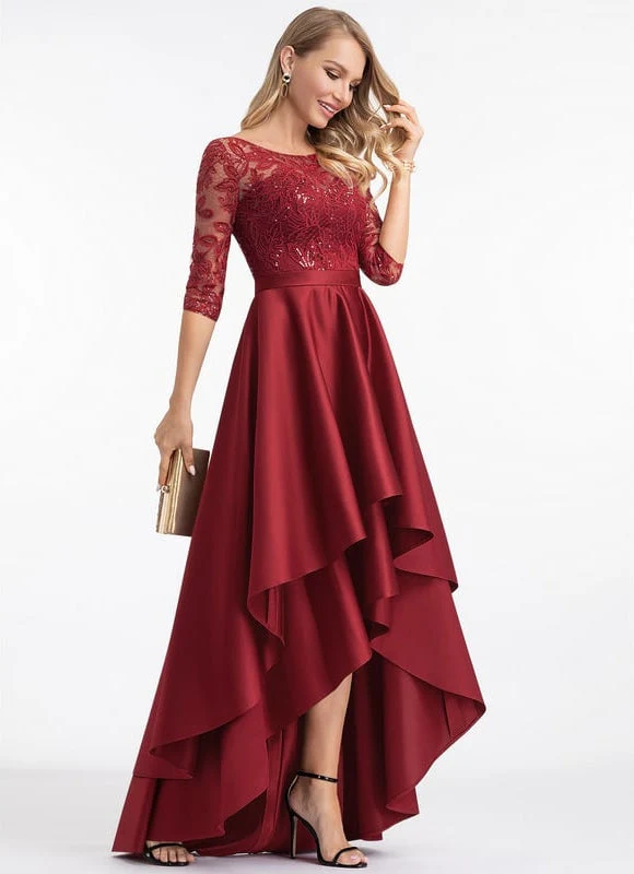 Robe De Bal Asymétrique Chic – Image 2