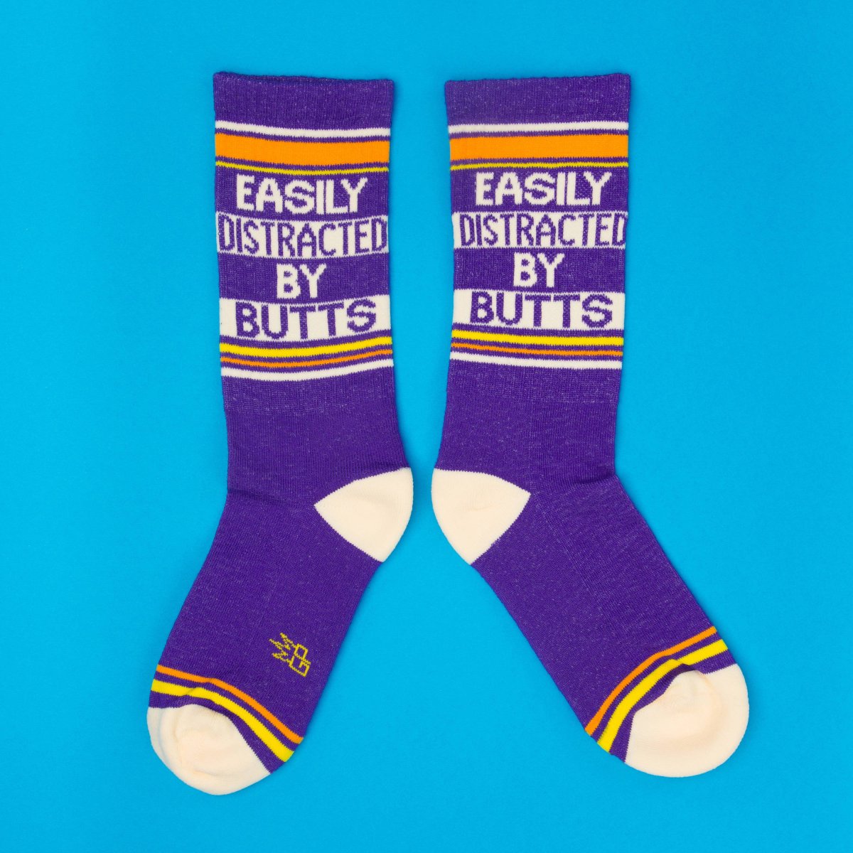 Chaussettes de sport "Easily Distracted By Butts" – Image 6