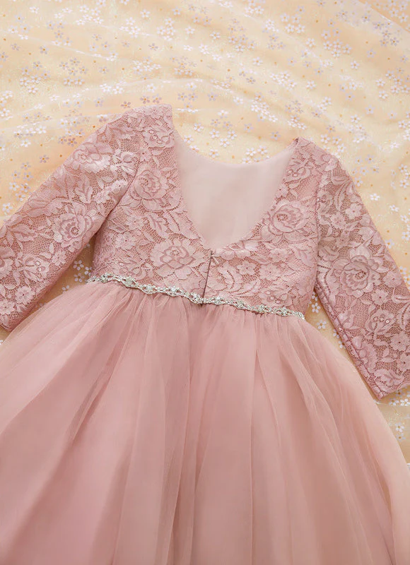 Robe Rose Poudré Bebe – Image 8
