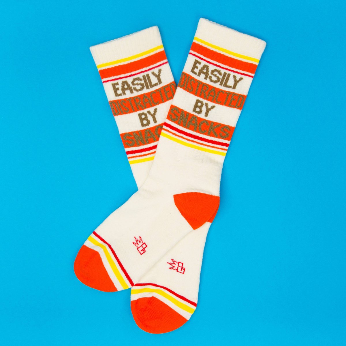 Chaussettes de sport "Easily Distracted By Snacks" – Image 3