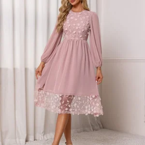 Robe Rose Poudré Esprit