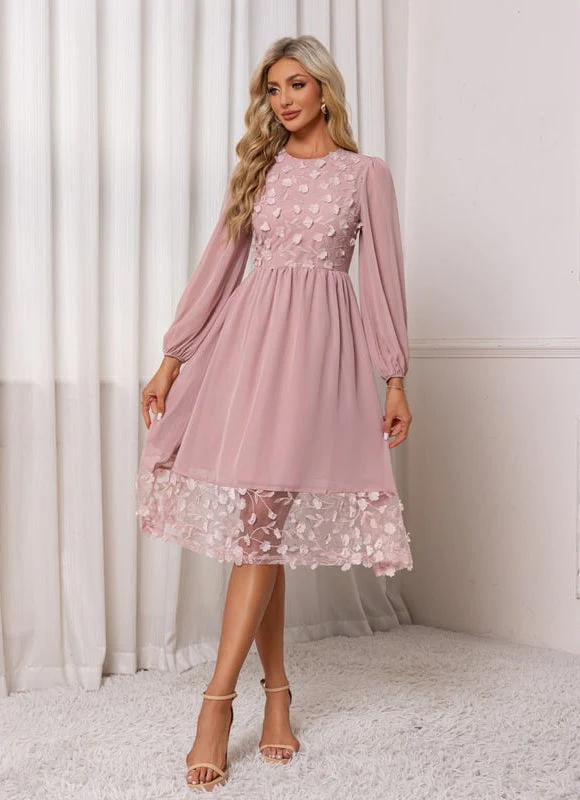 Robe Rose Poudré Esprit – Image 2