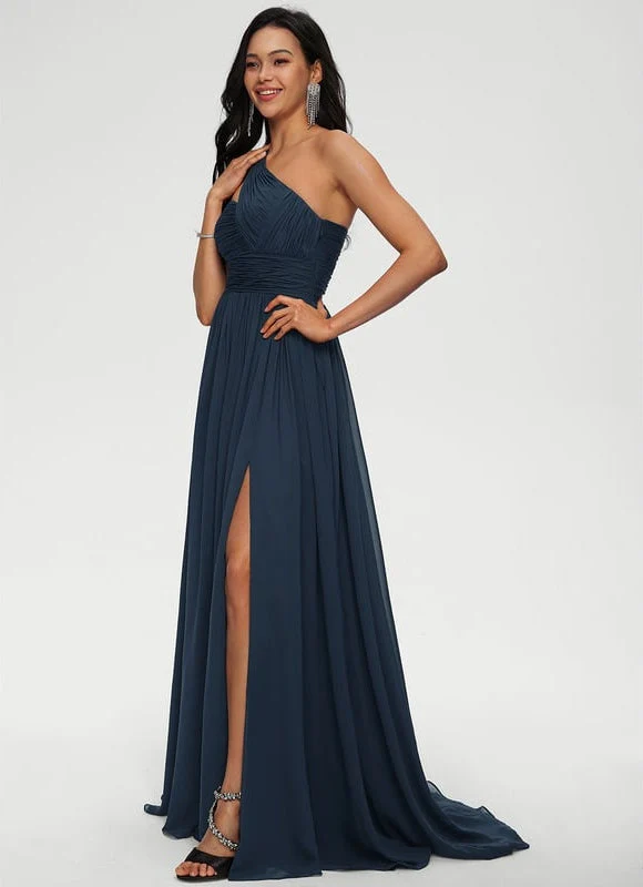 Robe De Bal Asymétrique Fluide – Image 7