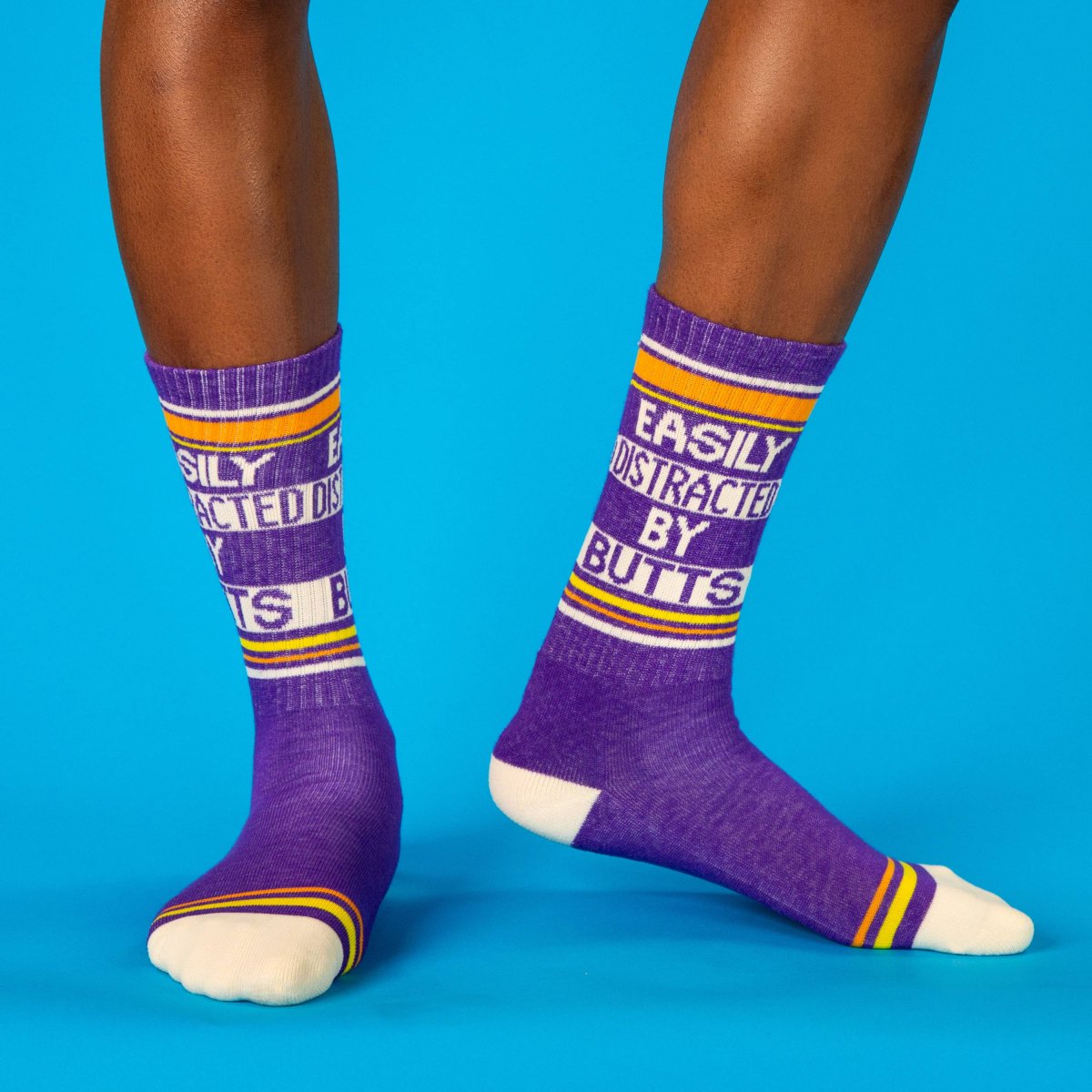 Chaussettes de sport "Easily Distracted By Butts" – Image 8