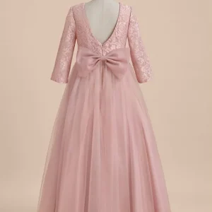 Robe Rose Poudré Bebe