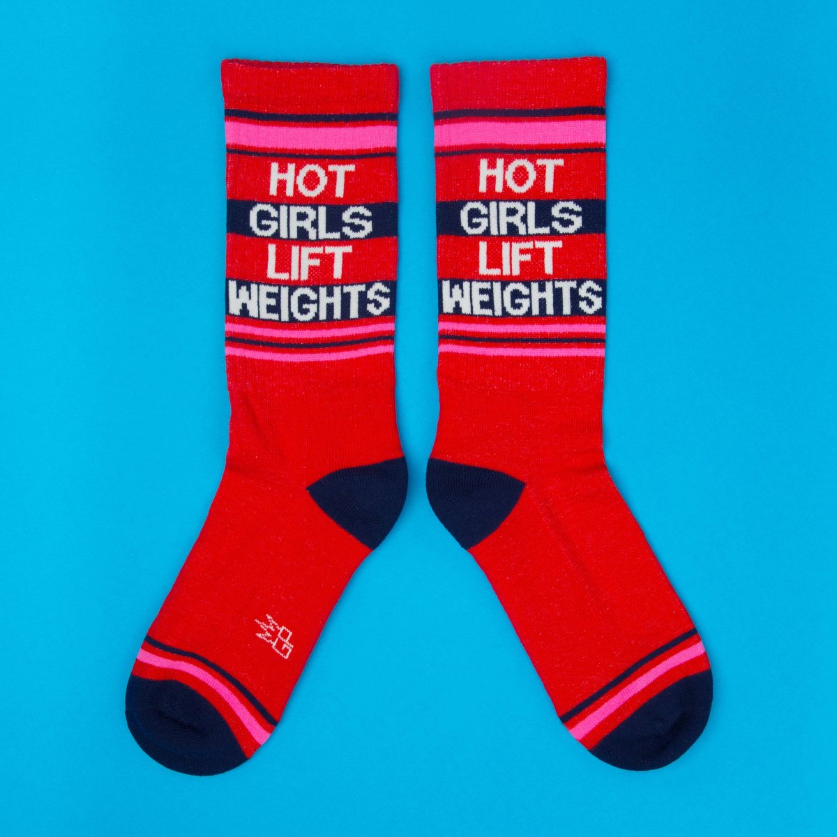 Chaussettes de sport "Hot Girls Lift Weights" – Image 6