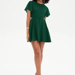 Robe De Bal Verte Fluide