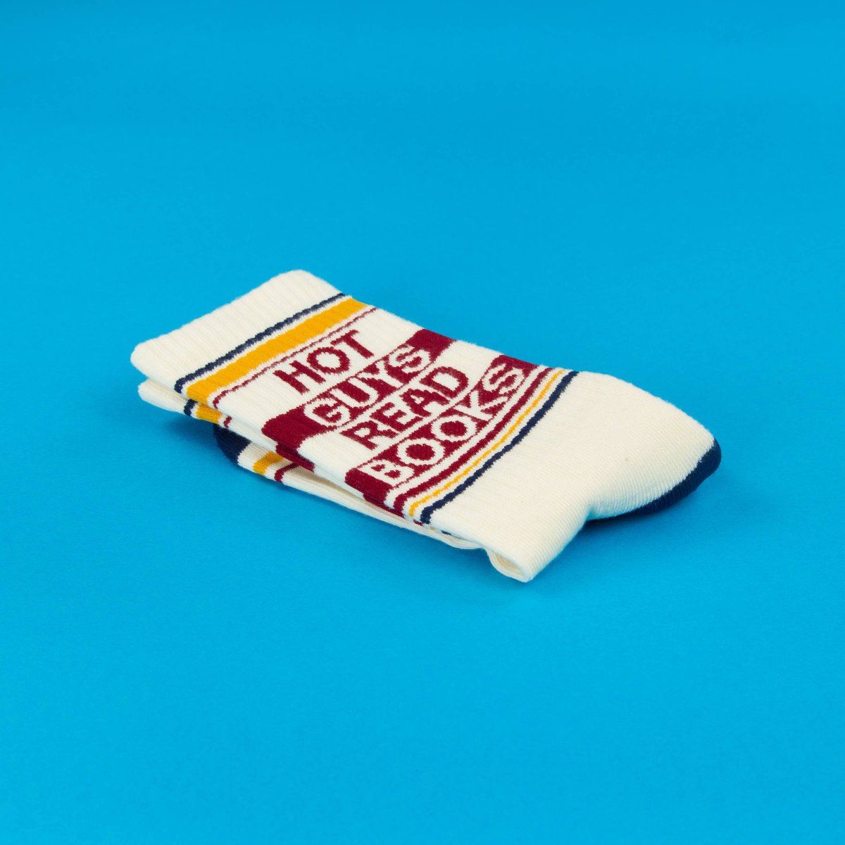 Chaussettes de sport "Hot Guys Read Books" – Image 7