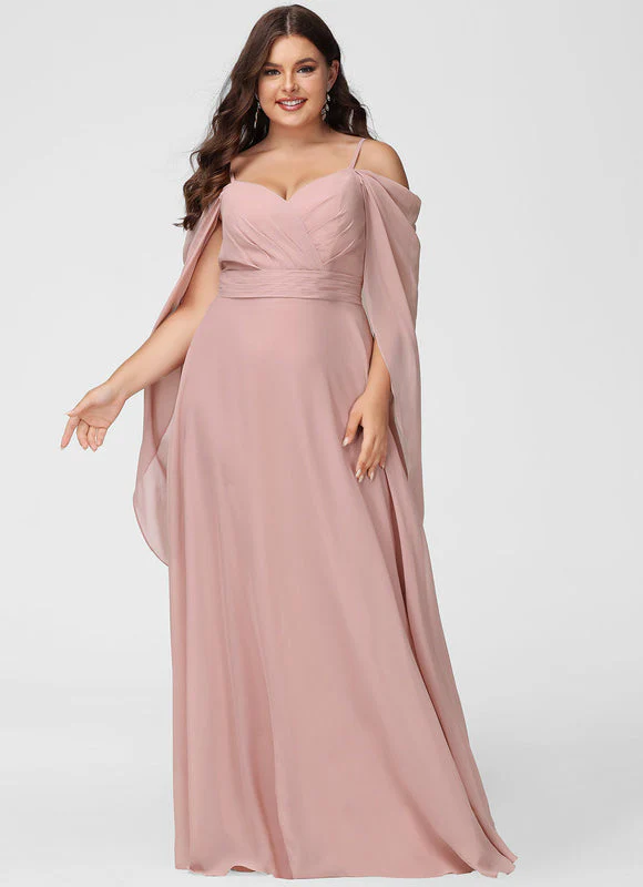 Robe Fluide Rose Poudré À Fente – Image 9