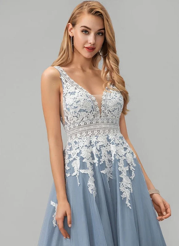 Robe De Bal De Bal Tulle Étoilé – Image 4
