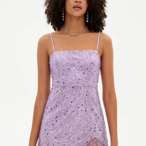 Robe De Bal Pailletée Lilas