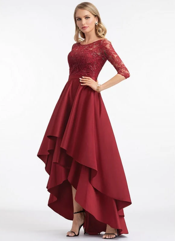 Robe De Bal Asymétrique Chic – Image 4