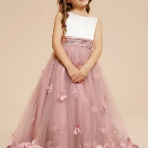 Robe Rose Poudré Bebe