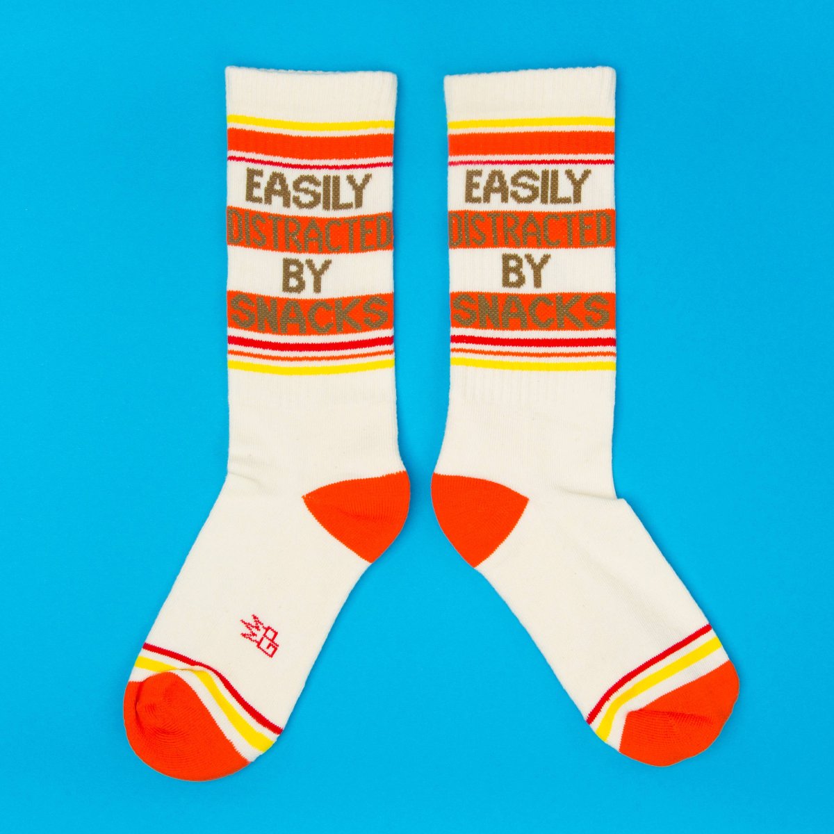 Chaussettes de sport "Easily Distracted By Snacks" – Image 6